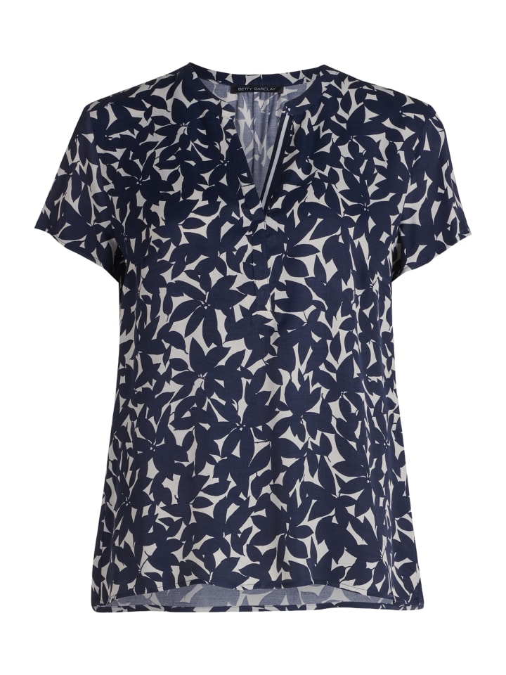 

Блузка Betty Barclay, цвет dunkelblau/weiß