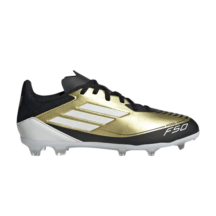 

Кроссовки Messi Adizero F50 League FG MG K, цвет Triunfo Dorado