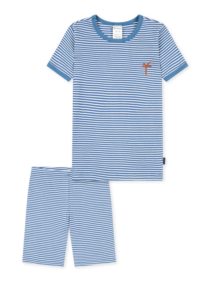 

Пижама SCHIESSER Natural Cotton, синий