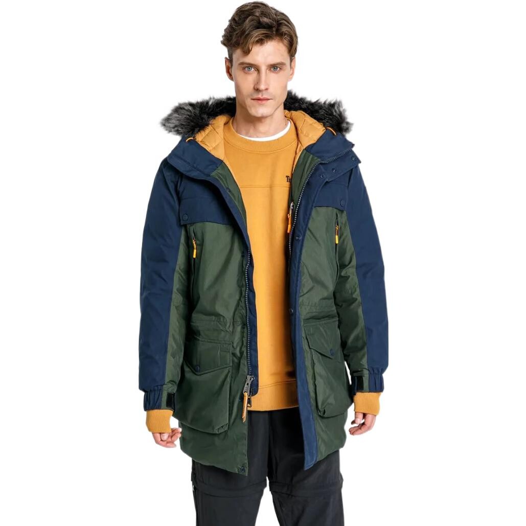 

Мужской пуховик Timberland, Зеленовато-синий