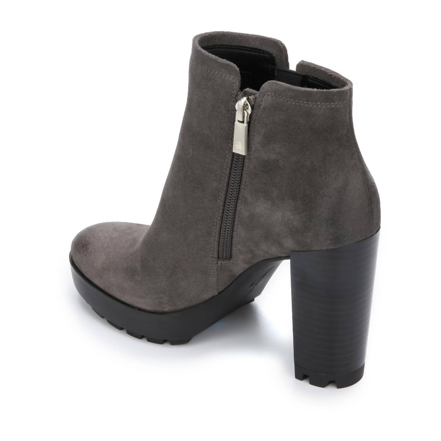 Женские ботинки Justin Lug Chelsea Pg из искусственной кожи цвета асфальта Kenneth Cole, цвет asphalt — фото 2