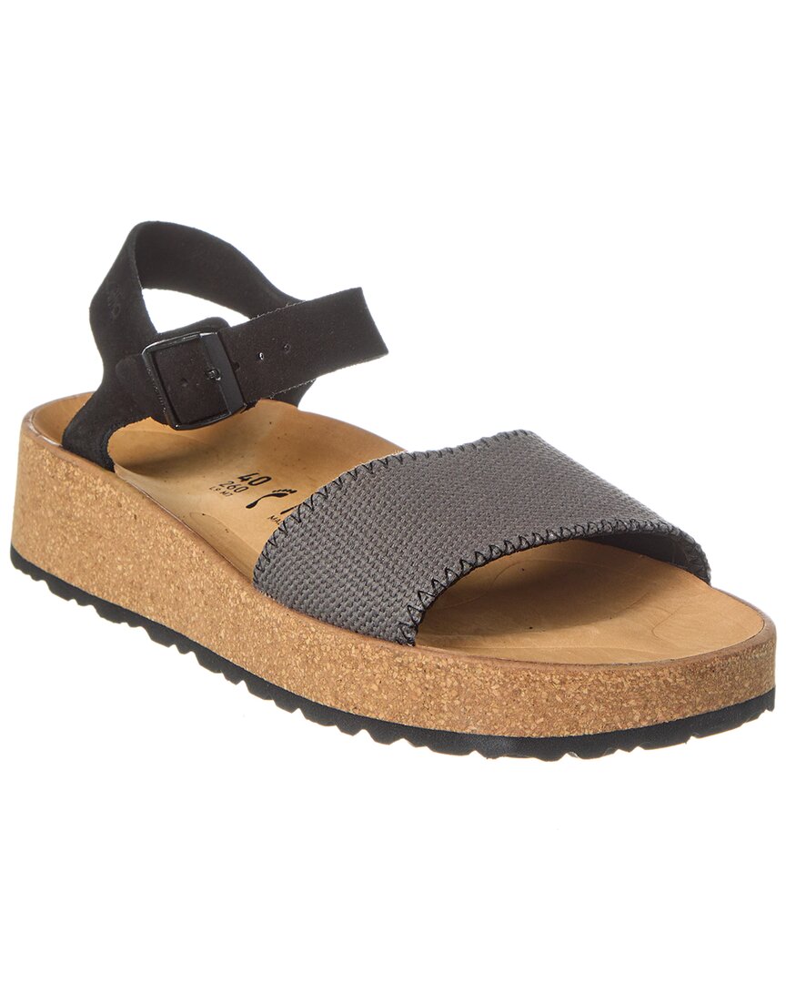 Замшевые сандалии Papillio by Birkenstock Glenda, серый
