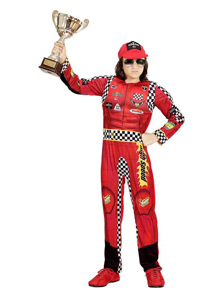 Костюм для гонок Формулы 1, Carnival Party, красный — фото 2