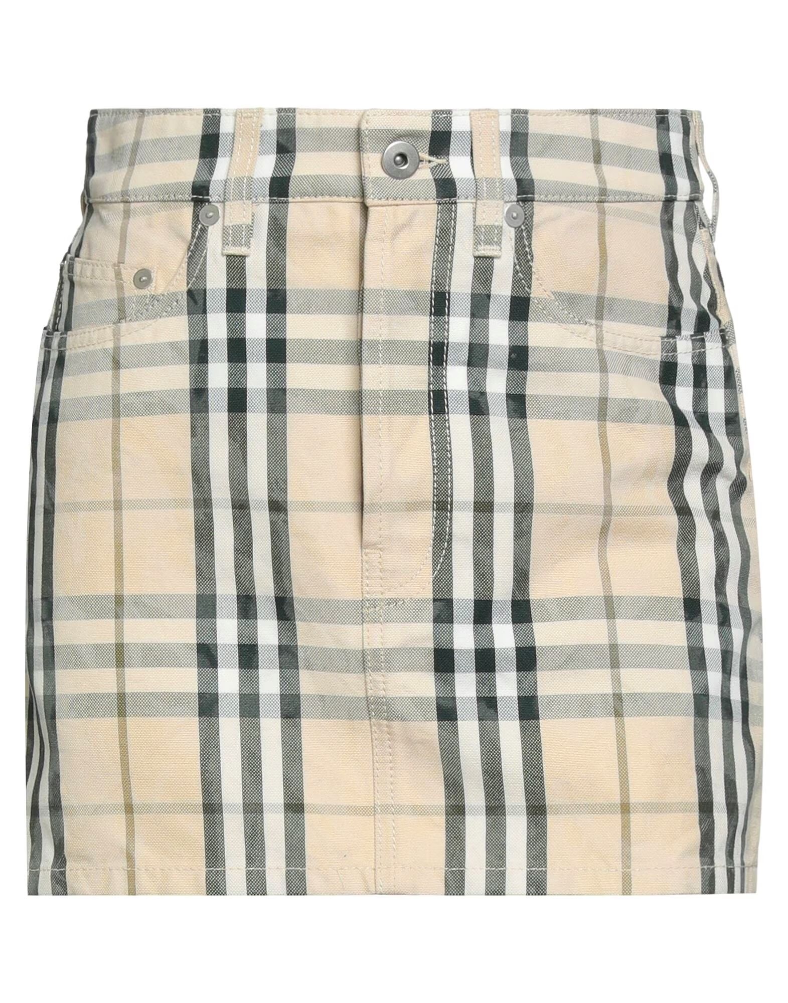 

Мини-юбки Burberry, бежевый