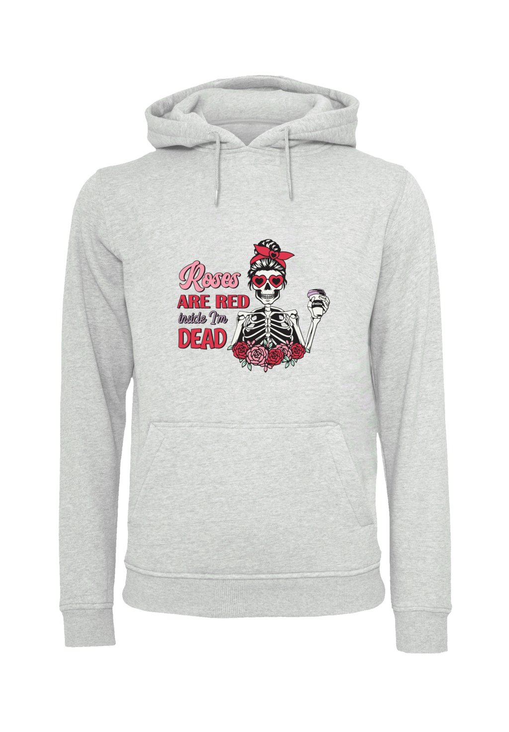 

Толстовка ANTI VALENTINSTAG - Hoodie F4NT4STIC, серый