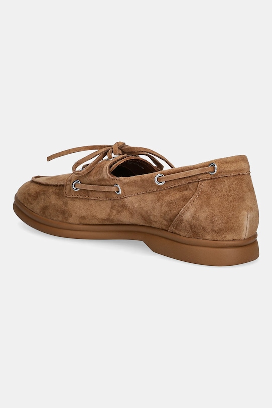 Замшевые мокасины Ports Steve Madden, коричневый — фото 3