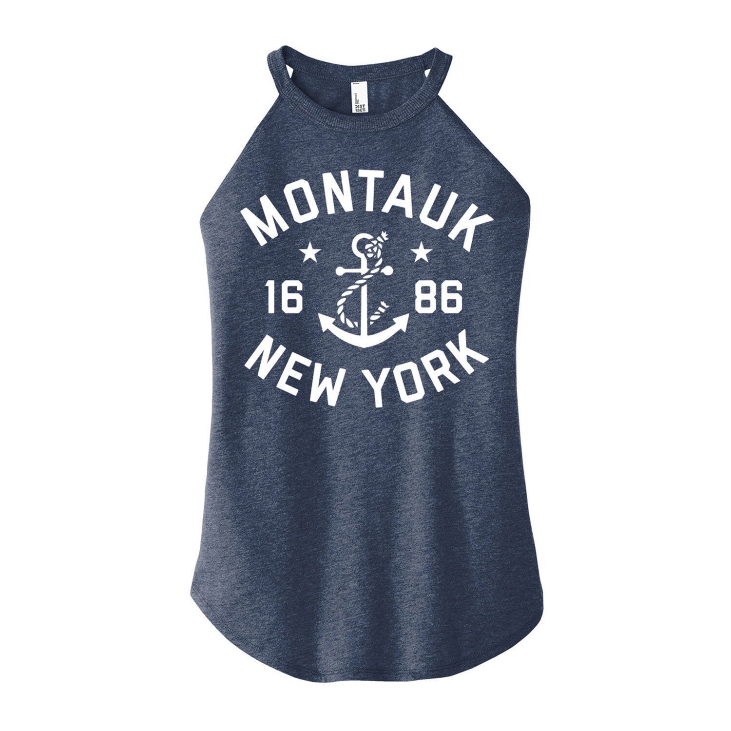 

Майка с высоким воротником и графическим рисунком Montauk NY для юниоров Licensed Character, синий