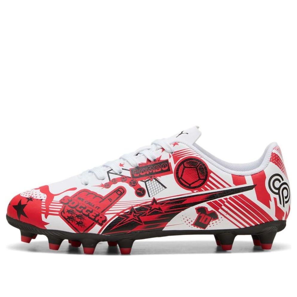 

Кроссовки (GS) PUMA x Christian Pulisic Ultra Legacy FG/AG 'Allover Print - White Red Black'