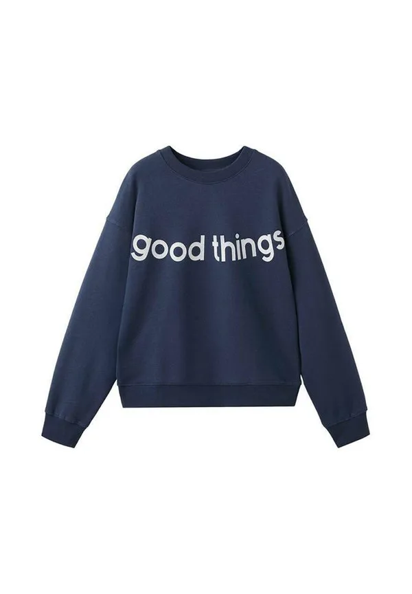 Подростковая толстовка Mango Kids, Royal Blue — фото 2