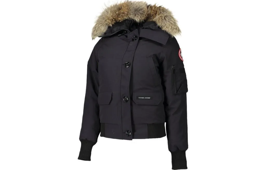 Canada Goose Куртка Chilliwack с пуховым наполнителем для женщин в темно-синем цвете — фото 4