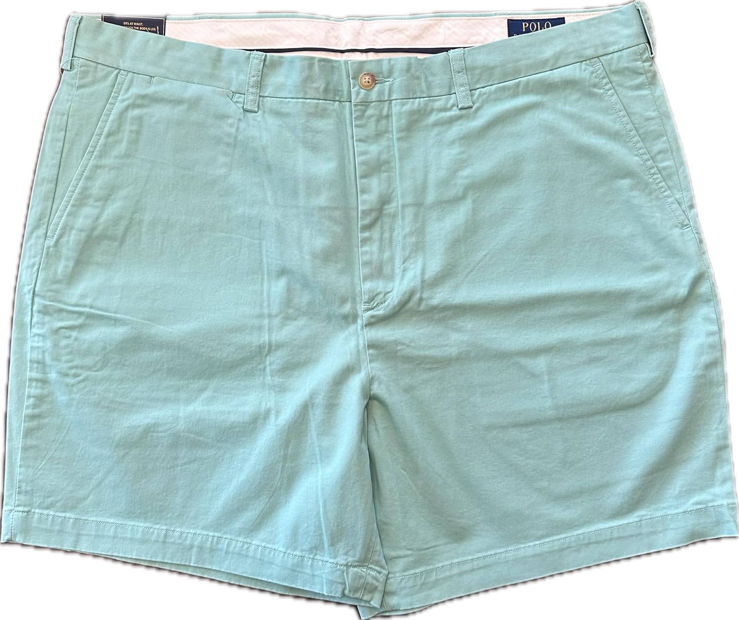

Polo Ralph Lauren мужские классические 6" эластичные шорты чинос, Mint Green
