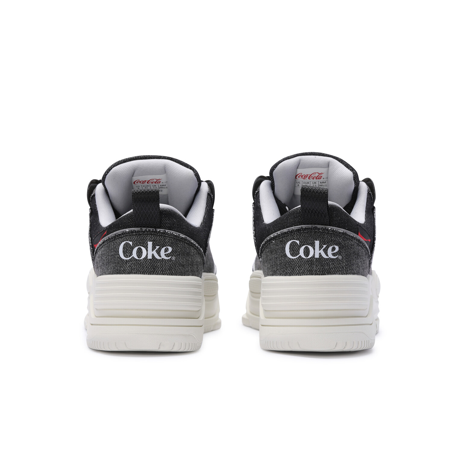 Кеды, обувь для скейтборда унисекс с низким верхом Coca-Cola, цвет Denim Blue — фото 4