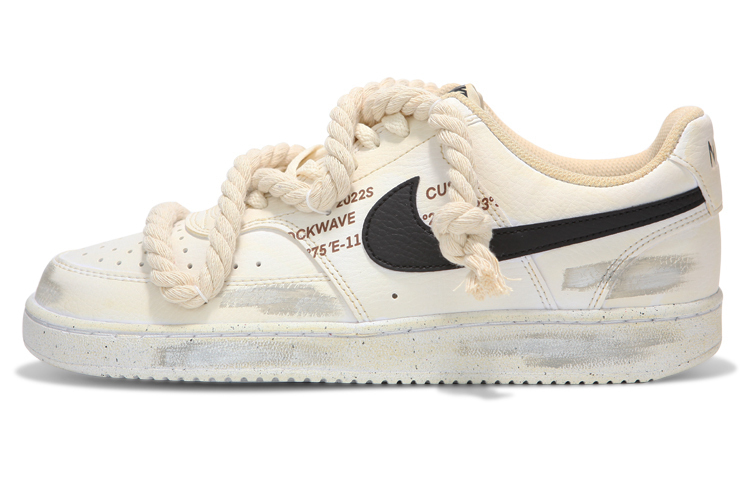 

Nike Кроссовки Court Vision 1 Low Top мужские бежево-желтые экрю, цвет Ecru