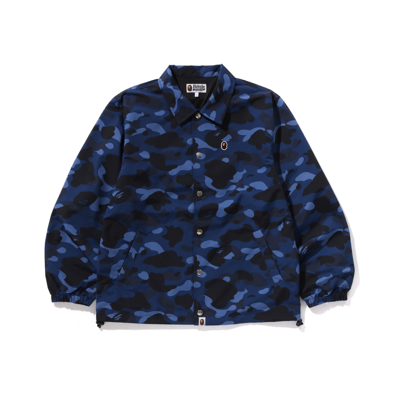 

A BATHING APE Бапе цветной камуфляжный классический пуховик, Marine Blue NYX