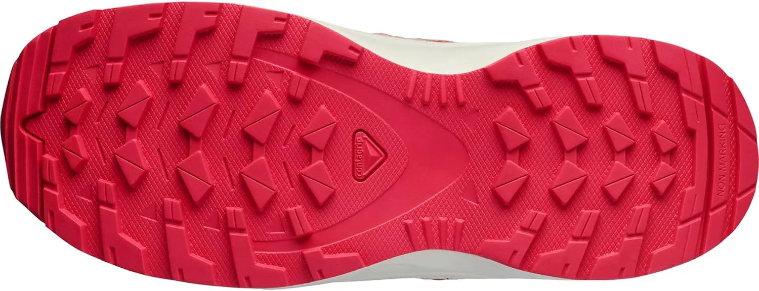 Унисекс-детские кроссовки для трейлраннинга Salomon Kids Xa Pro V8, красный/розовый — фото 3