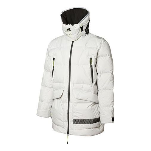 

Куртка x helly hansen tech down jacket 'white black' Puma, белый
