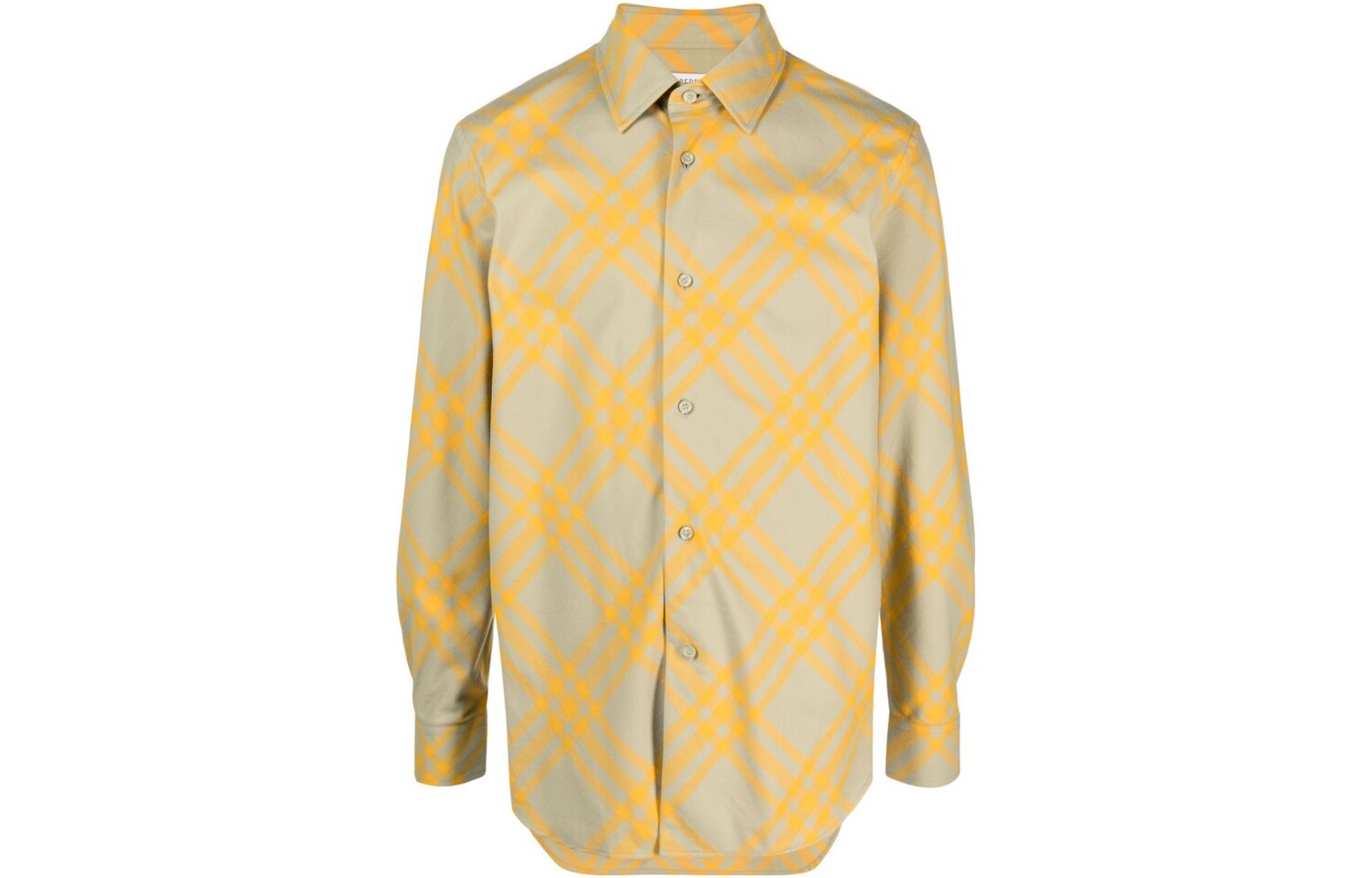 

Рубашка мужская желтая Burberry, желтый