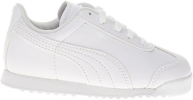 Кроссовки PUMA Roma Kids, белый/серый/светло-серый — фото 2