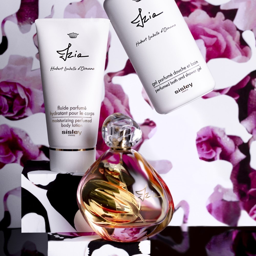 Гель для душа izia gel parfumé douche et bain Sisley, объем 250 мл — фото 3