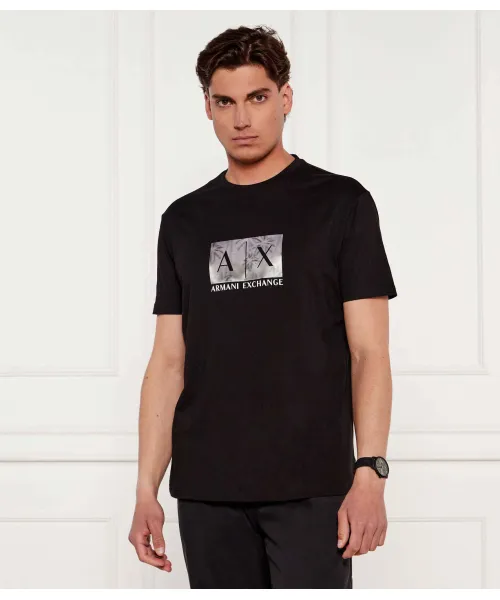 

Футболка Regular fit Armani Exchange, черный