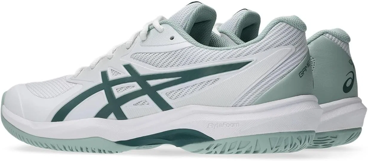 Мужские кроссовки ASICS Game Ff Clay, White Dark Neptune — фото 2