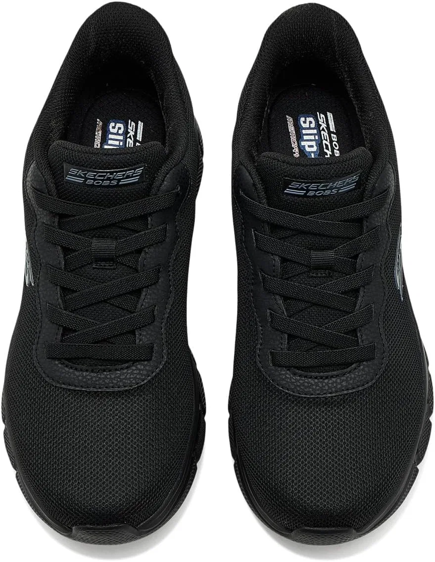 Мужские слипоны Skechers Bobs B Flex Glacial Edge, Black — фото 2