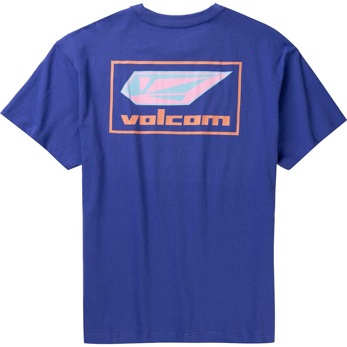 

Серф виталс модстоун футболка с коротким рукавом Volcom, цвет ultramarine