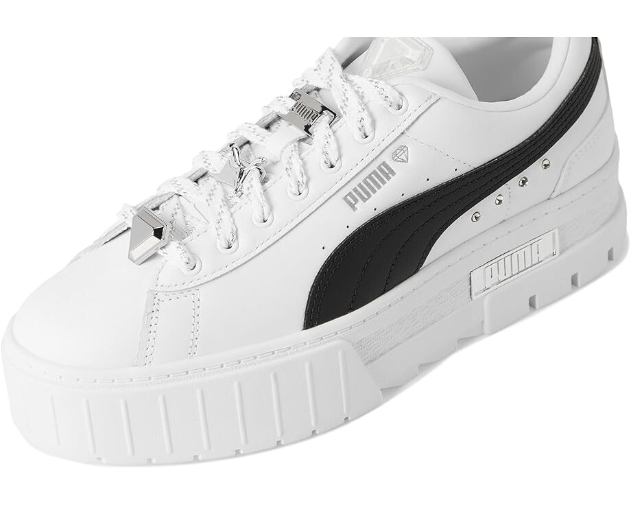 Кроссовки PUMA Mayze Shoes, цвет Puma White/Puma Black/Puma Silver — фото 2