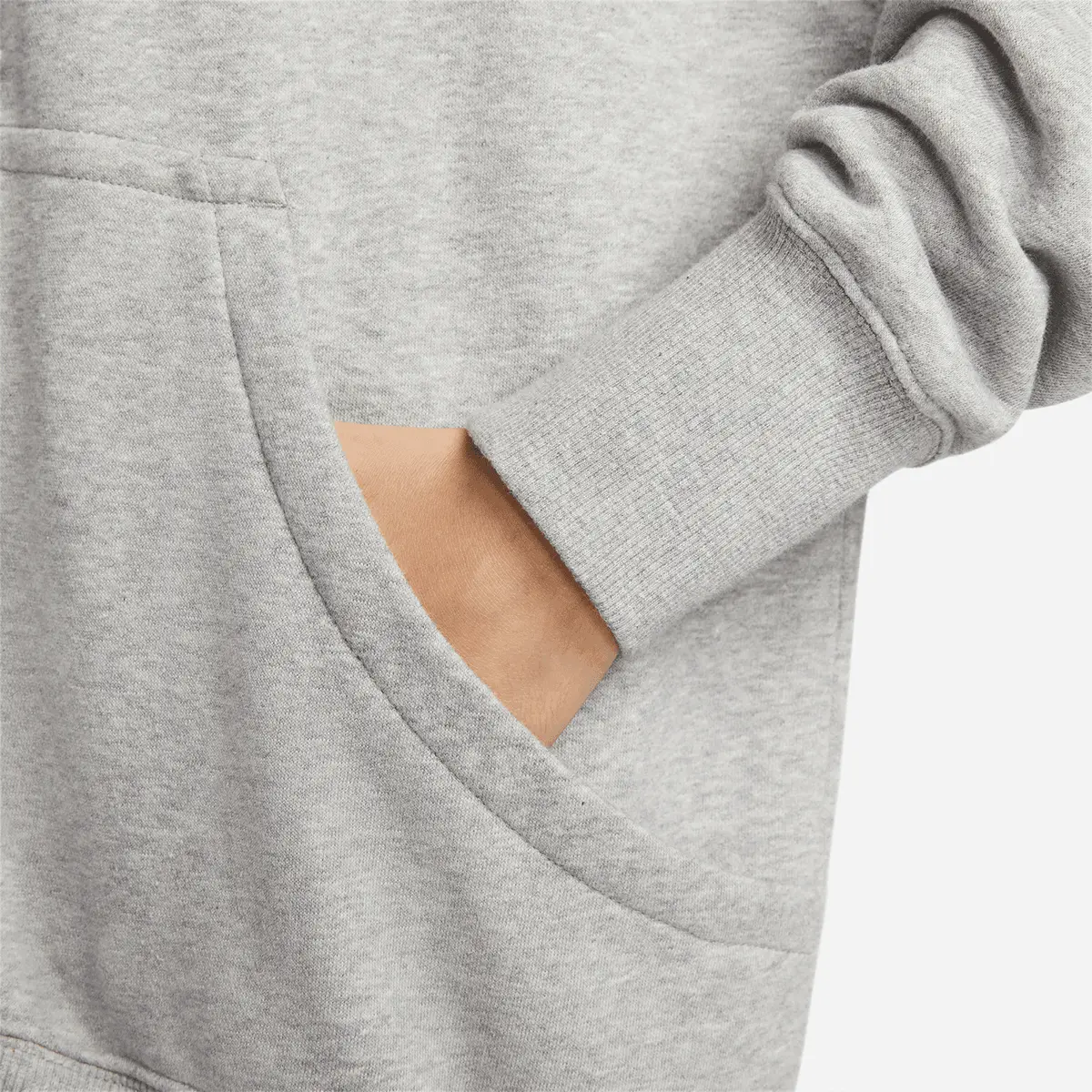 

Худи Nike Sportswear Phoenix Fleece Oversized Full-Zip, серый/серый