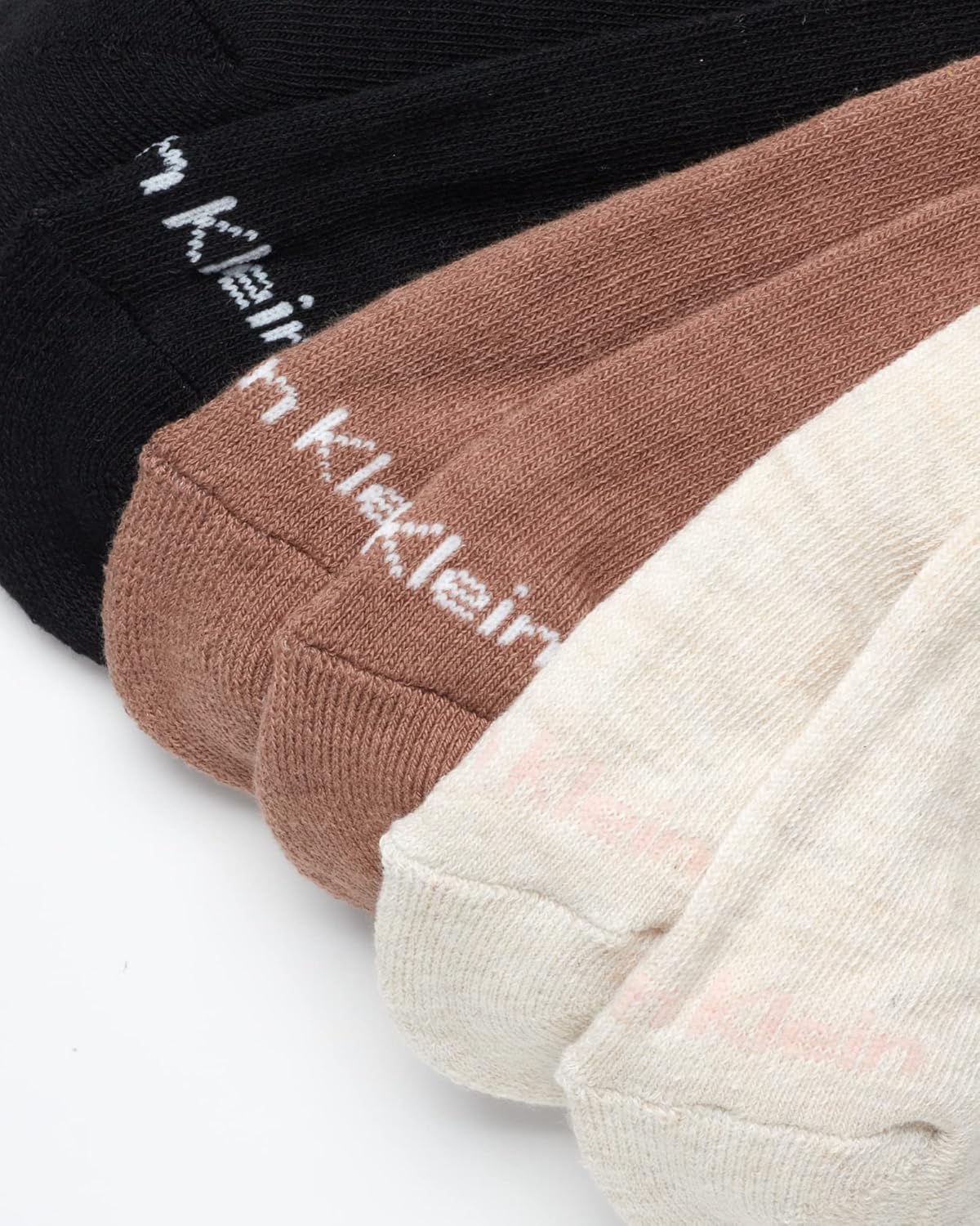 Женские носки Calvin Klein - спортивные носки с мягкой подошвой (12 шт.), Oatmeal Heather Assorted — фото 3