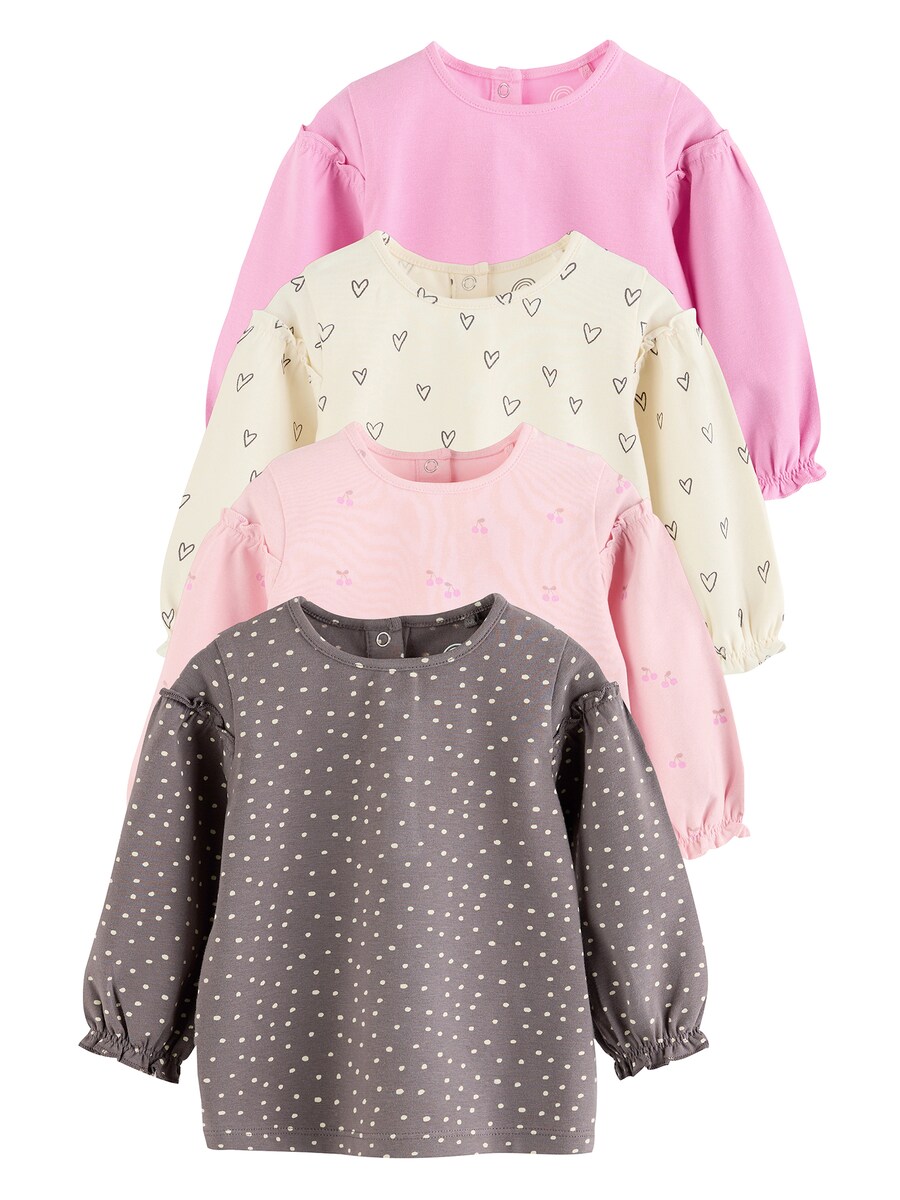 

Рубашка Next, цвет Dark brown/Light yellow/Rose/Light pink