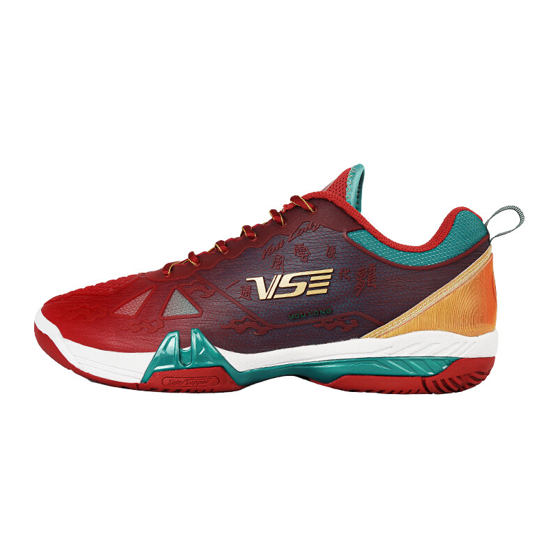 

Бадминтонные туфли унисекс с низким верхом синего цвета Venson, цвет Dragon's Den - Red Flame 1 Pair