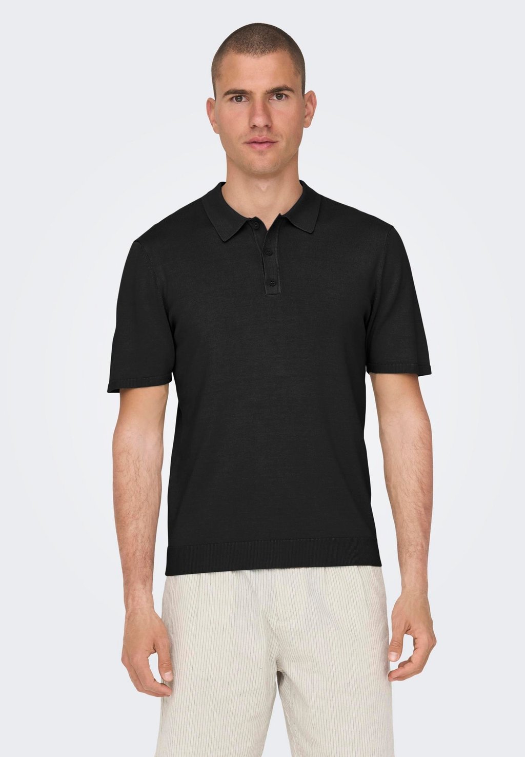 

Поло ONSWYLER LIFE REG SS Only & Sons, черный