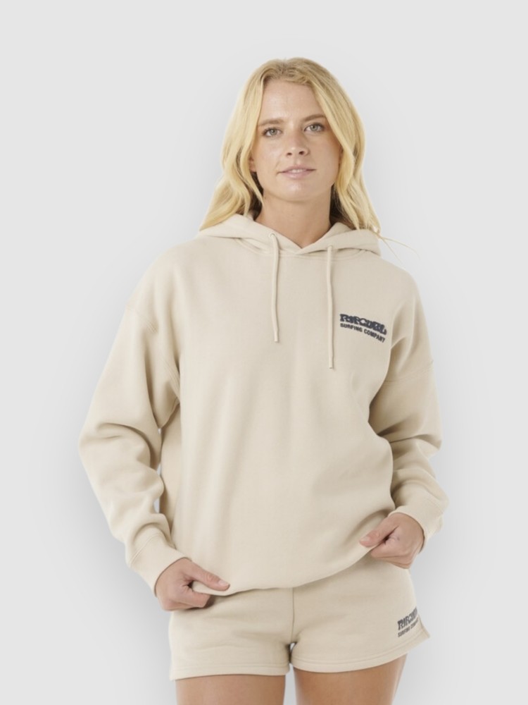 

Толстовка Rip Curl Surf Puff Heritage Hoodie, natural
