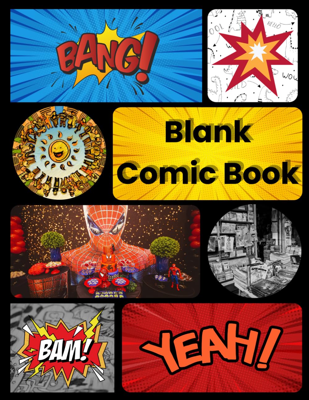 

Blank Comic Book For Kids: Draw Your own Comics And Create The Best Stories (Independently published)