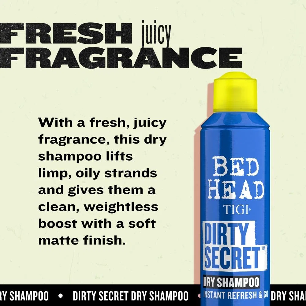 Сухой шампунь «Dirty Secret Instant Refresh» 300 мл от Bed Head by Tigi Tigi — фото 4