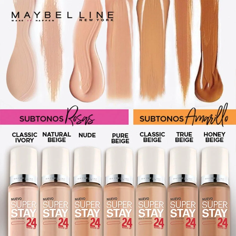 Тональное средство Maybelline New York Super Stay 24Hr Makeup, 1 fl oz, цвет honey beige — фото 4