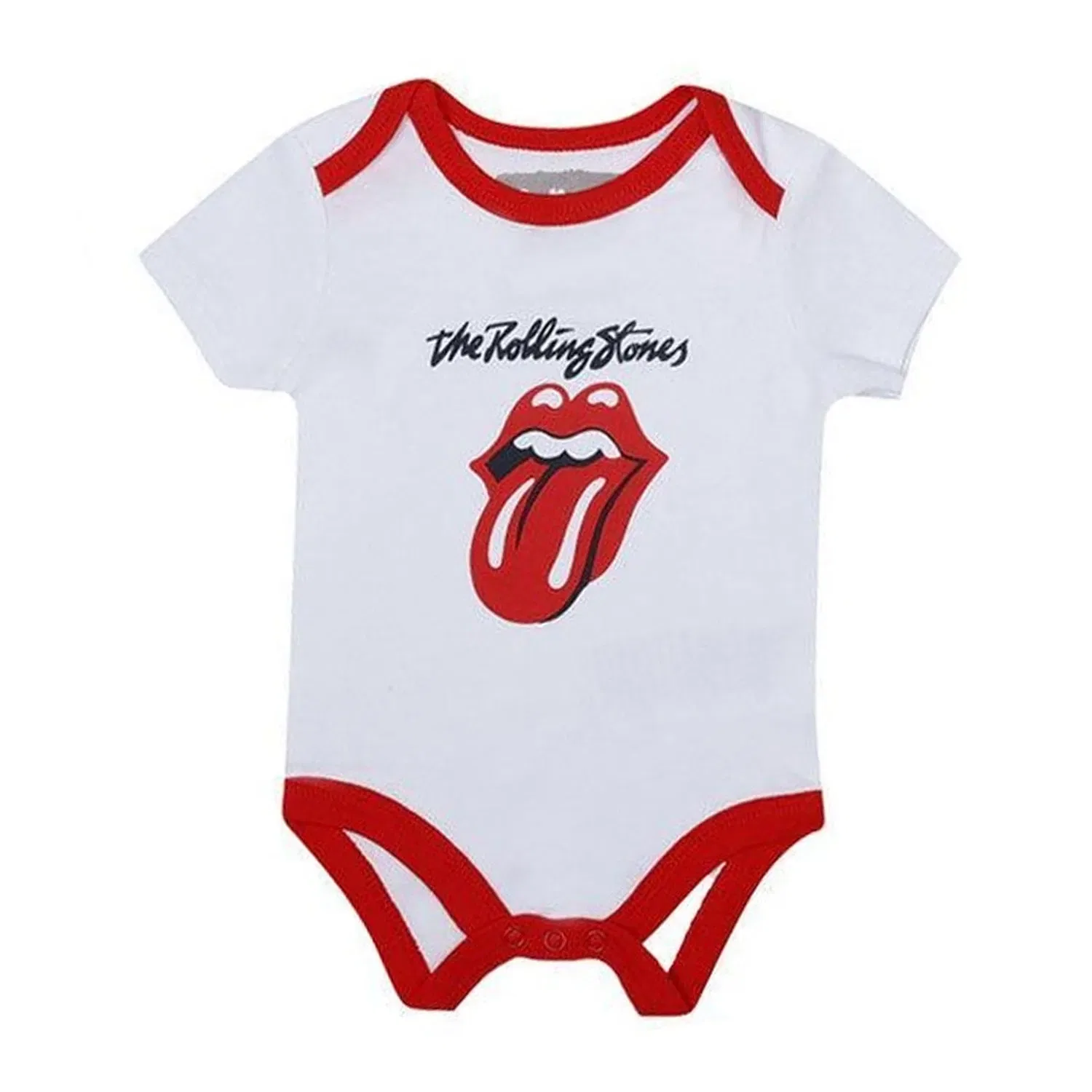 Комплект детской одежды Rolling Stones, 3 предмета, Amplified, белый — фото 3