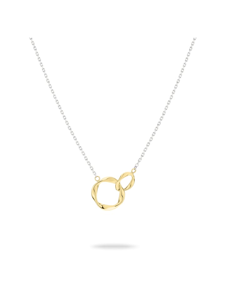 

LIEBESKIND BERLIN Колье «The Organic Twist» в двухцветном исполнении из серебра и золота