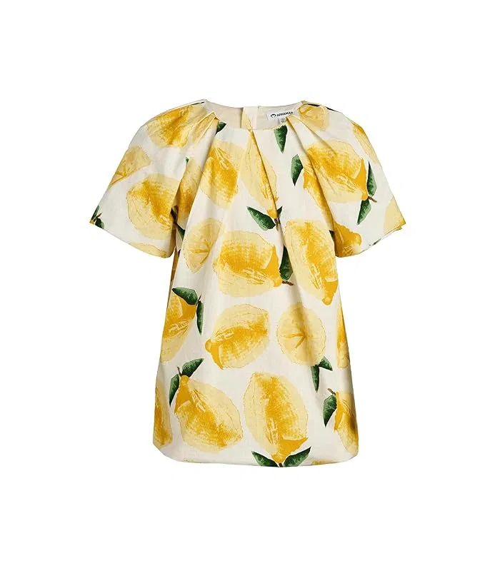 Платье хлопковое Puff Dress Appaman Kids, Lemons