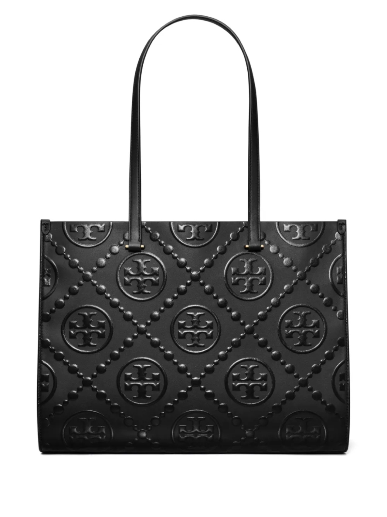 

Tory Burch сумка-тоут с монограммой, черный