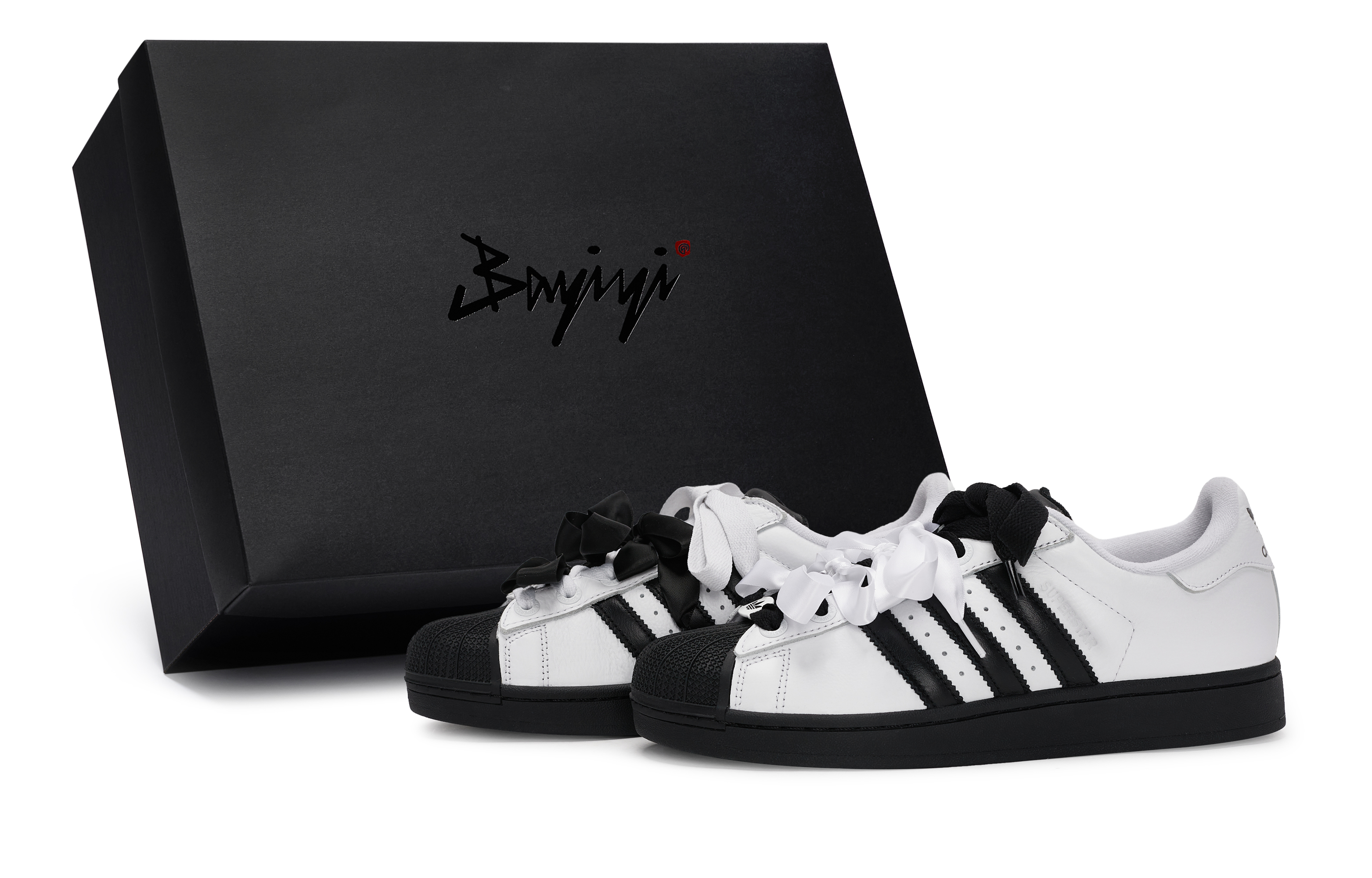 

Adidas Originals Кроссовки Superstar 2 German Army мужские низкие, черно-белые