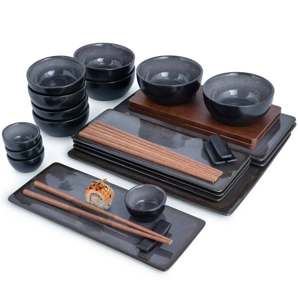 

Набор посуды vida sushi из 29 предметов на 4 персоны. Moritz & Moritz, черный