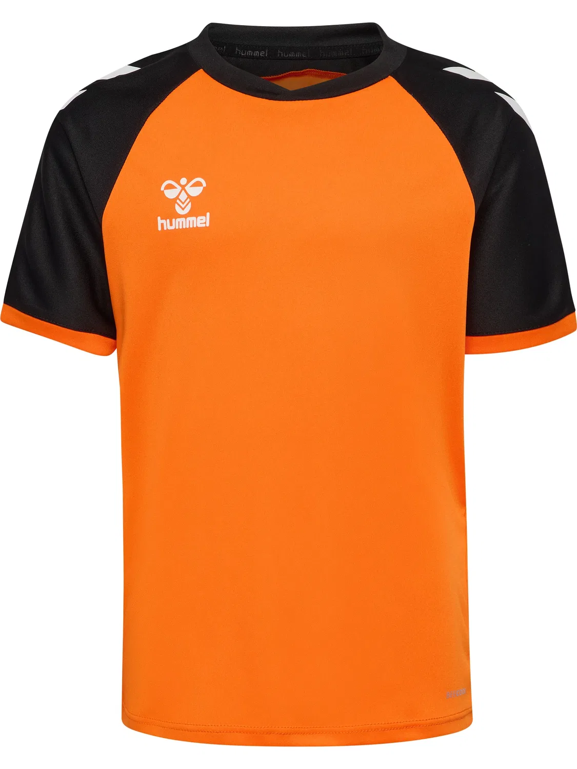 Футболка функциональная Hummel, orange tiger/black