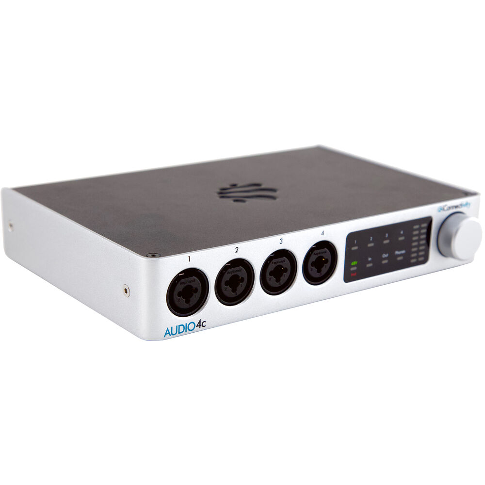

iConnectivity AUDIO4c Настольный аудио/MIDI-интерфейс 4x6 USB Type-C