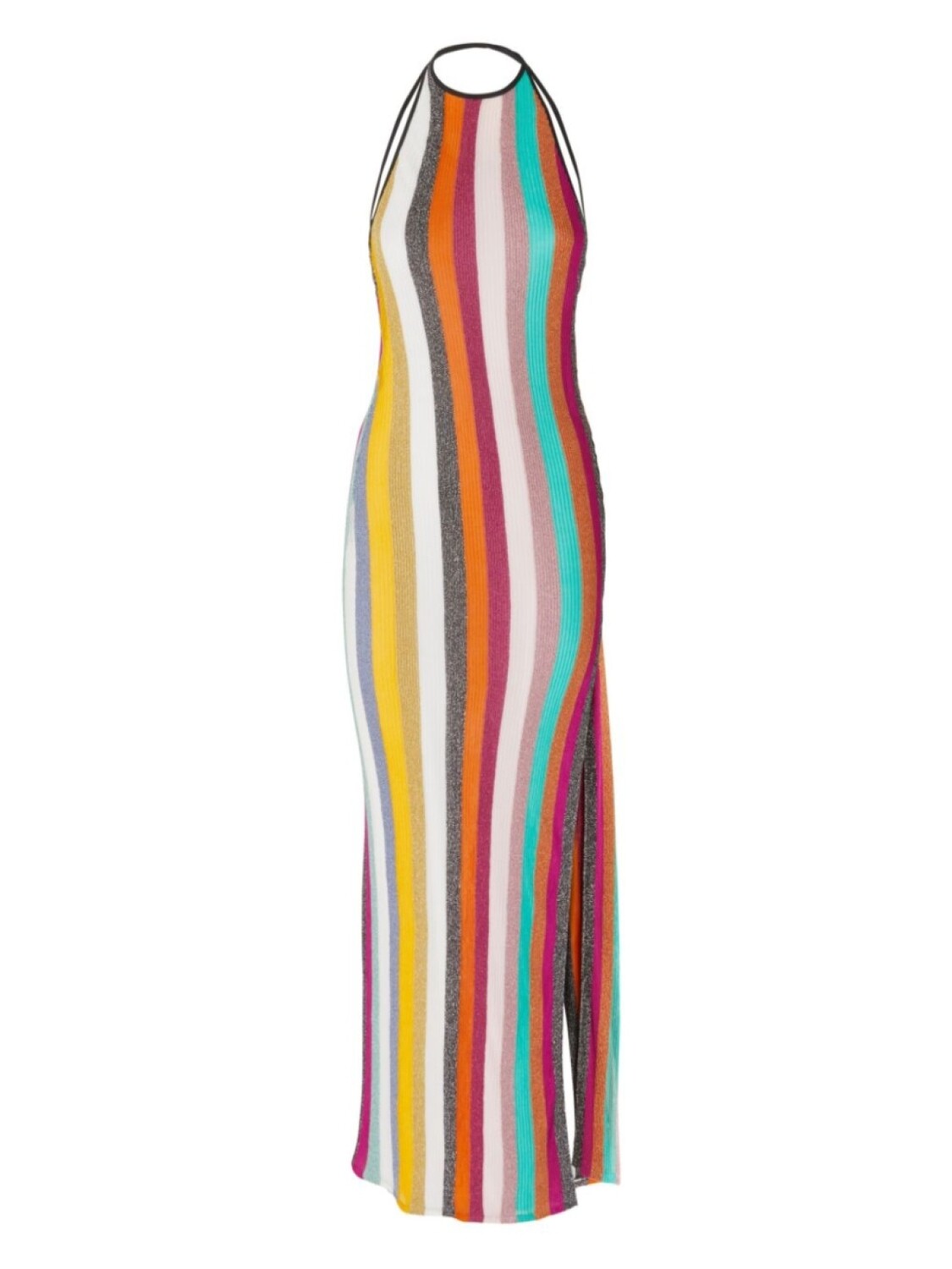 

Полосатое макси-платье Missoni, розовый