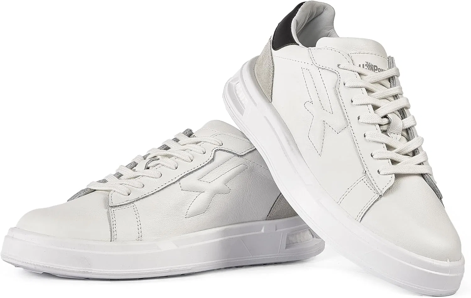 U Power Кроссовки U-Power Urban Lifestyle из мягкой кожи, низкие, с нескользящей подошвой и вставкой Infinergy, идеально подходят для повседневного использования. Цвет: ореховый, белый, черный, бежевый — фото 4