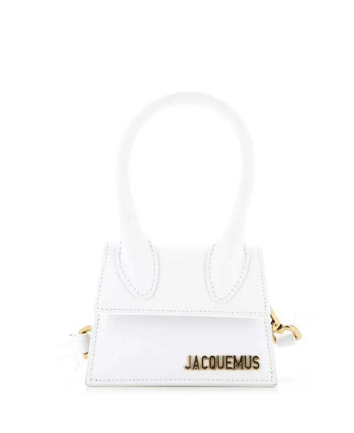

Мини-сумка Le Chiquito из кожи Pre-Owned Jacquemus, белый