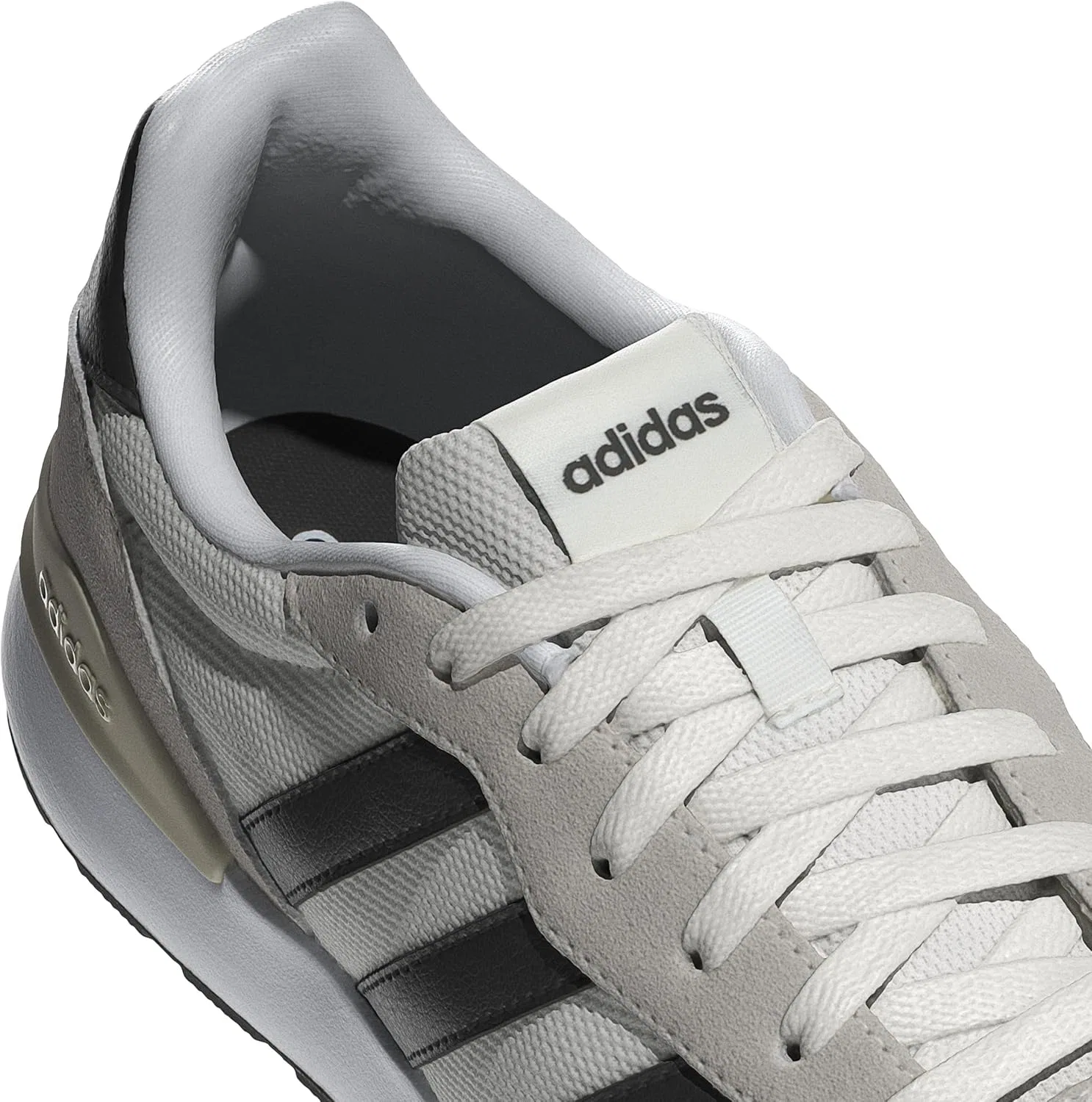 Мужские кроссовки Adidas Run 60s 4.0, Core White Core Black Off White — фото 4