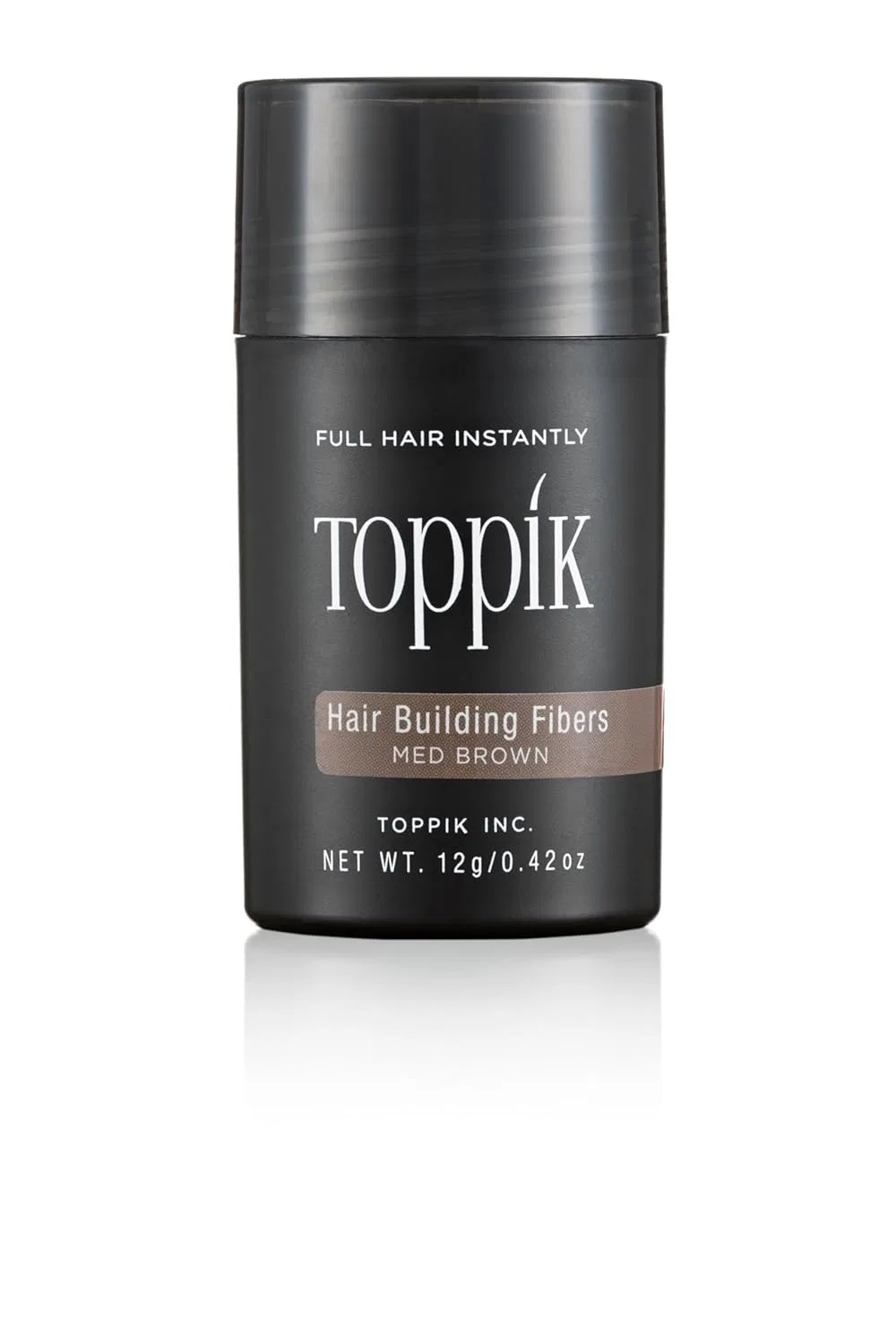 Загуститель для волос TOPPIK 12 г, средне-коричневый Toppik